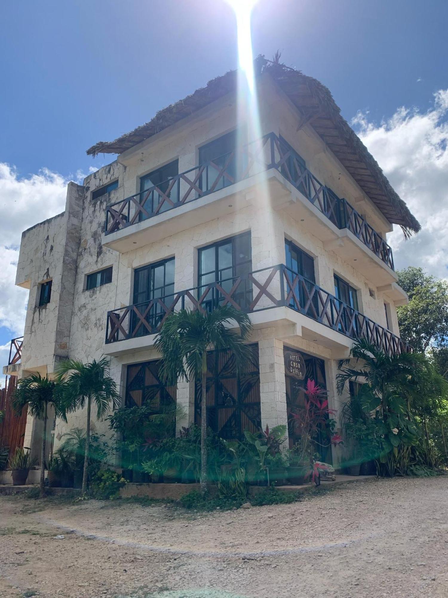 Ferienwohnung Casa Delfin Tulum Macario Gomez Exterior foto