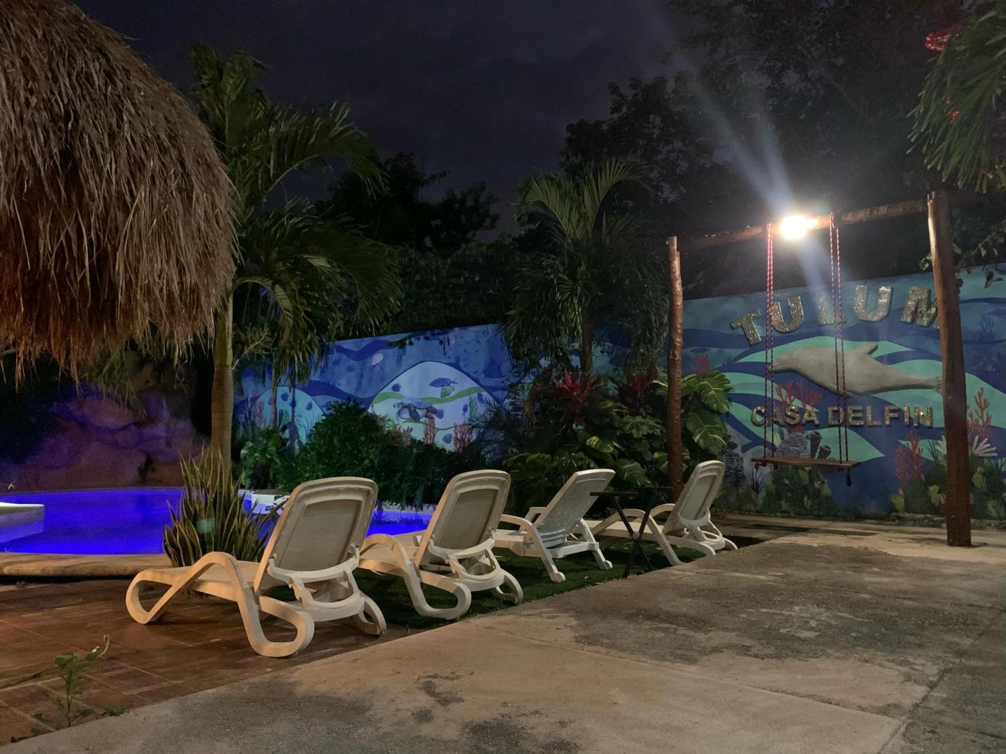 Ferienwohnung Casa Delfin Tulum Macario Gomez Exterior foto