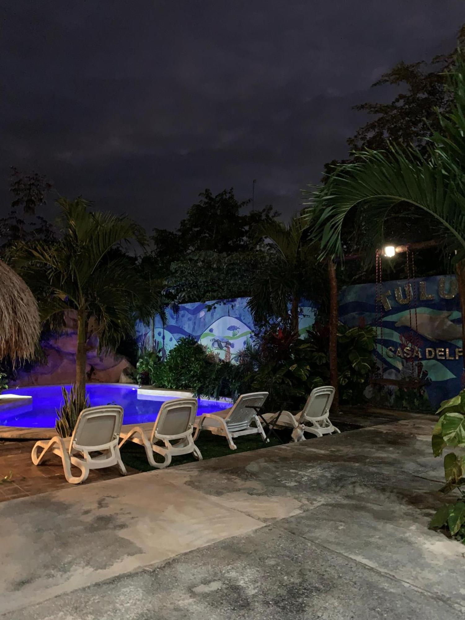 Ferienwohnung Casa Delfin Tulum Macario Gomez Exterior foto